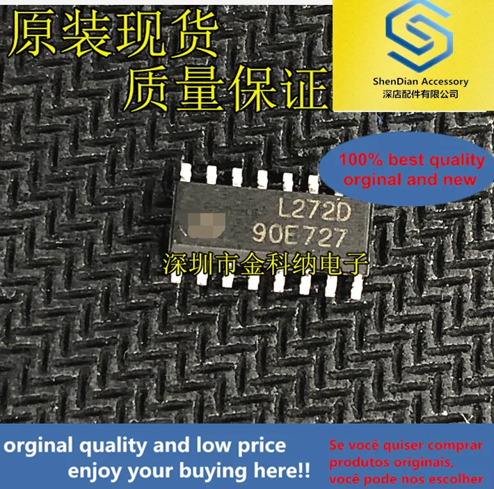 

10pcs only orginal new L272D013TR L272D SMD SOP-16 pin operational amplifier chip