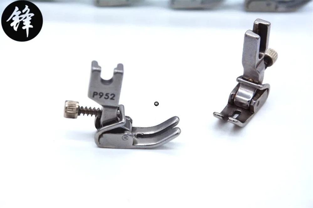 Steel Industrial Sewing Machine Presser Foot Adjustable Closing Pleated Wrinkled Folds Foot S952 / P952 for Brother Juki Singer