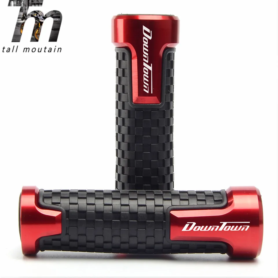 

RED COLOR Motorcycle handlebar grips For KYMCO Downtown DT 200i 300i 350i 125 200 250 350 scooter handle grip HOT SELLING