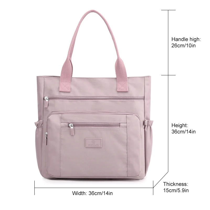 Buylor Fashion Female Handbag New Nylon Lady Shoulder Bag Casual Large Capacity Messenger Bag  Women's Tote Bag Shopping Bag