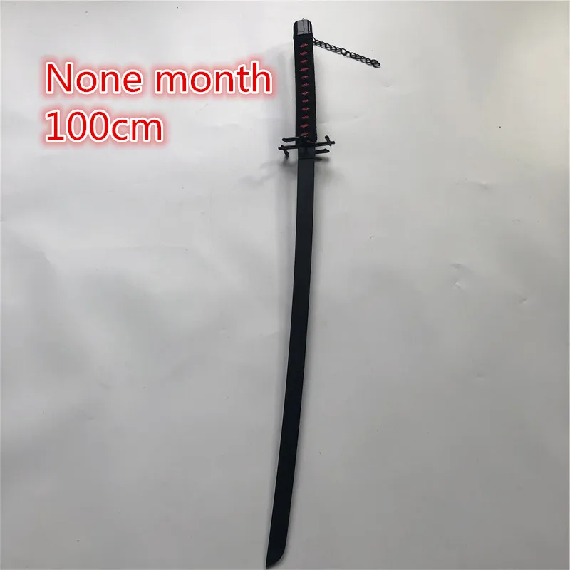 Cosplay  Kurosaki ichigo sword Prop none Moon Sword Role cosplay  Wood Sword Weapon 100cm