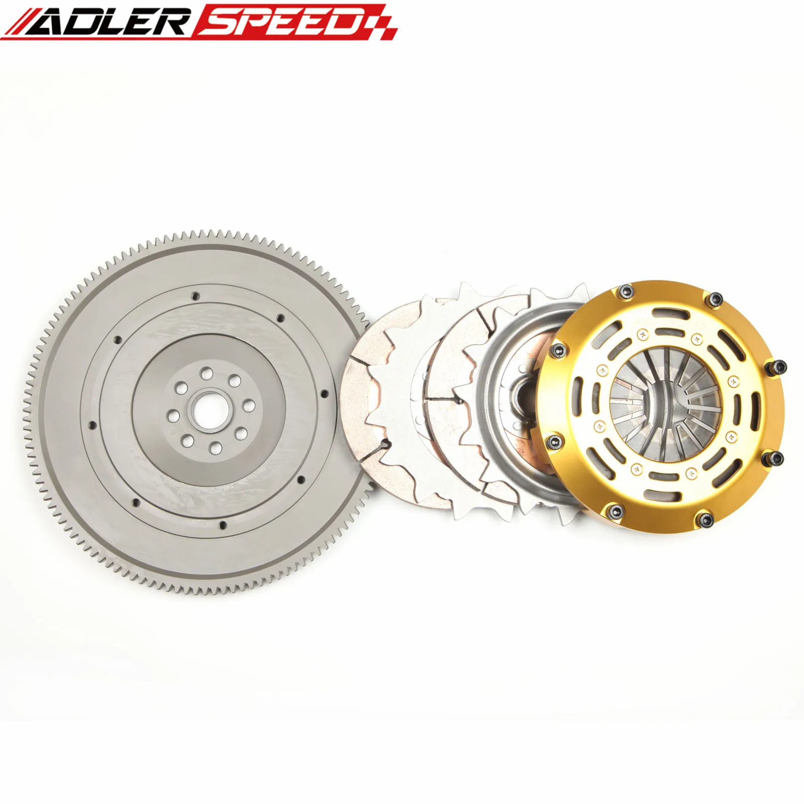 ADLERSPEED Twin Disc Clutch Kit Fits For 13-19 Scion FR-S / Subaru BR-Z / Toyota 86 FT86 GT86