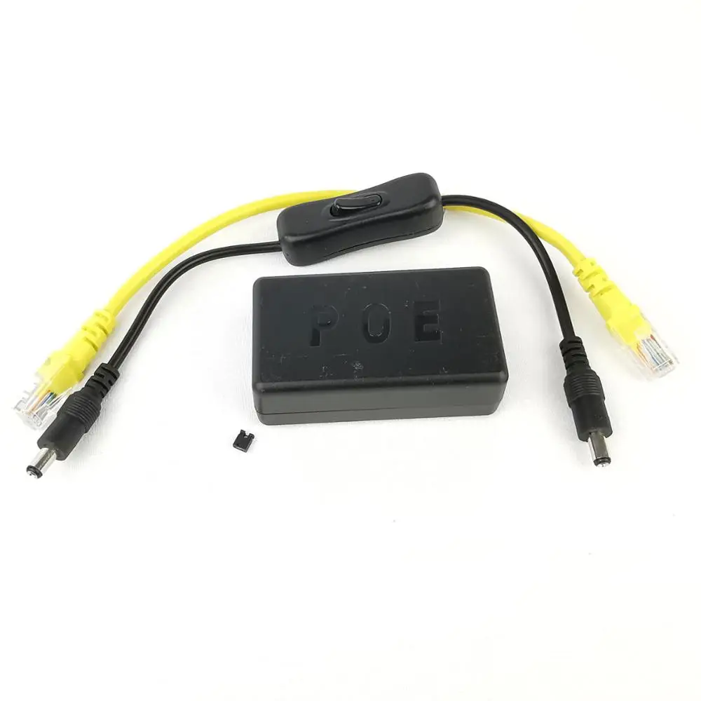 DSLRKIT Jetson Nano 5V 4A Active PoE Splitter Powerปุ่มGigabit Ethernet