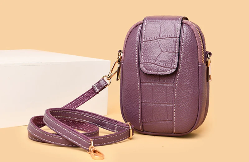 Pu Leder Damen Cross body Messenger Taschen Bolsa Frauen Handtasche Bolsos Klappe Vintage kleine Umhängetaschen Telefon Geldbörse – Detail 17
