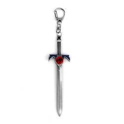 1 Colors New Hot Thundercats Sword Keychain 12cm Length Deluxe Sword Of Omens Keyring For Fans Souvenirs