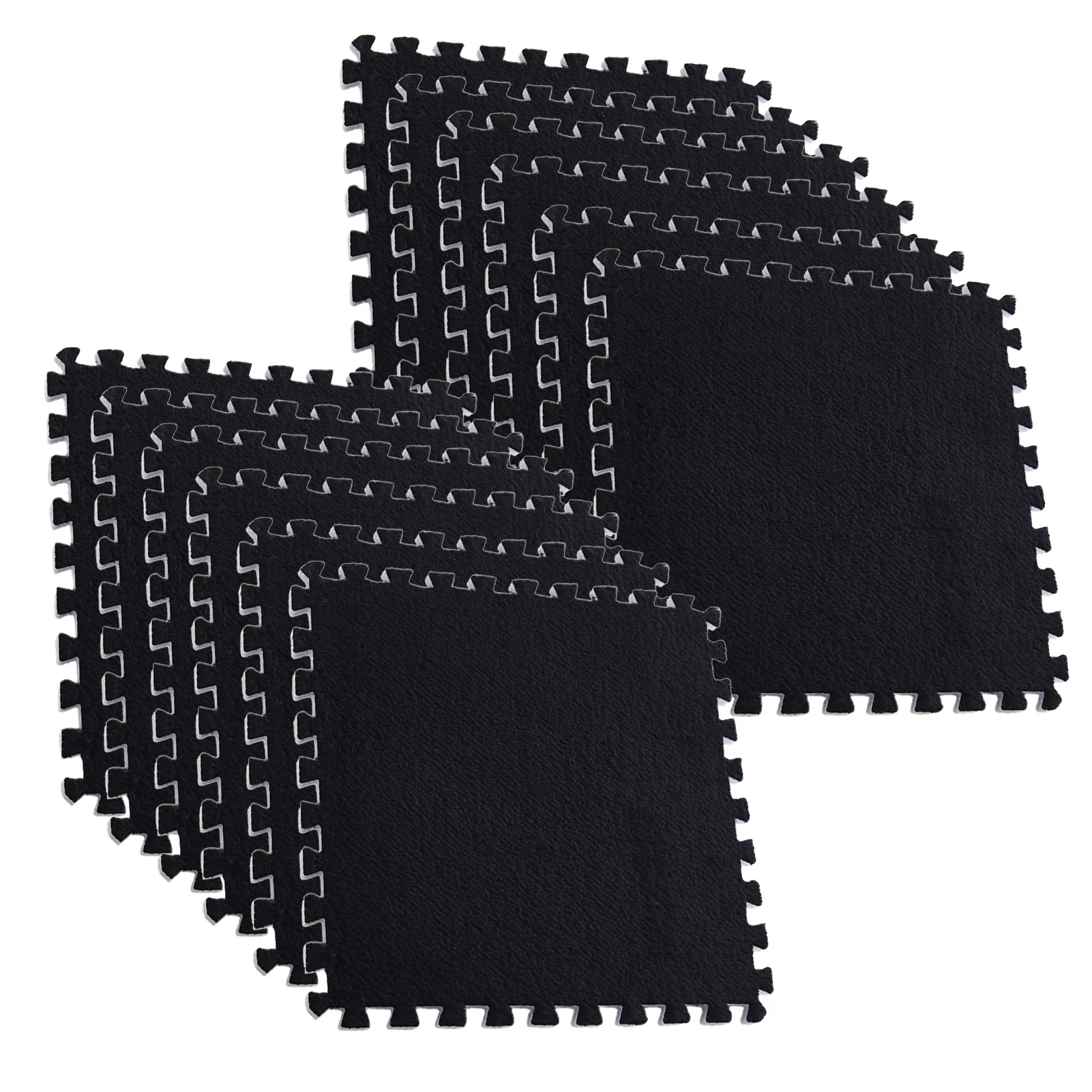 12PCS Gym Floor Mat EVA foam Stitching Mat Interlocking Floor Tiles  Ultra-thick Splicing Floor Mat for Yoga Fitness Rugs Floor