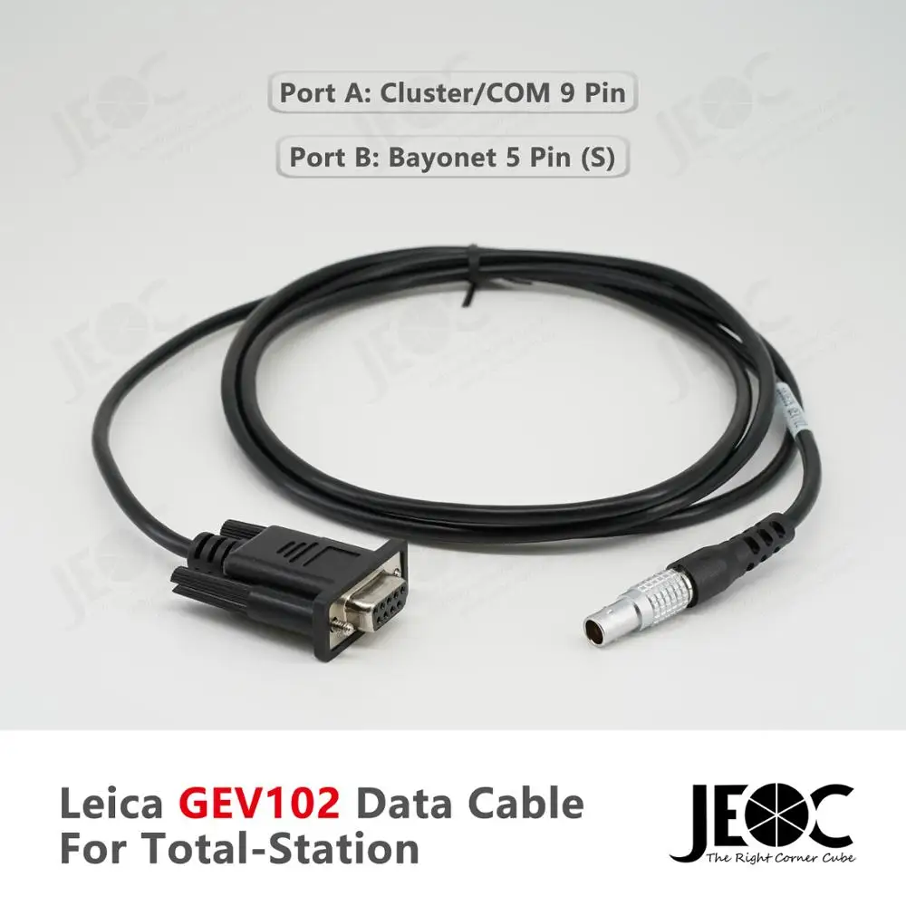 

JEOC GEV102 Data Cable for Leica Total-station, 563625