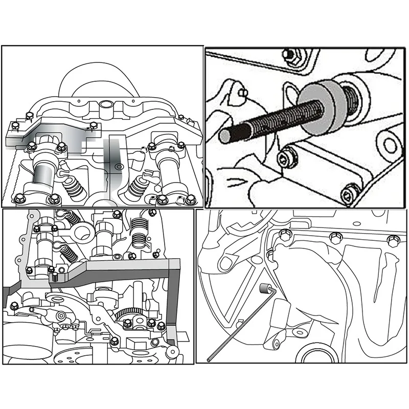 Camshaft 1.4 1.6 N12 N14 Kit For Mini Ep6 BMW PSA Engine Timing Locking Tool S