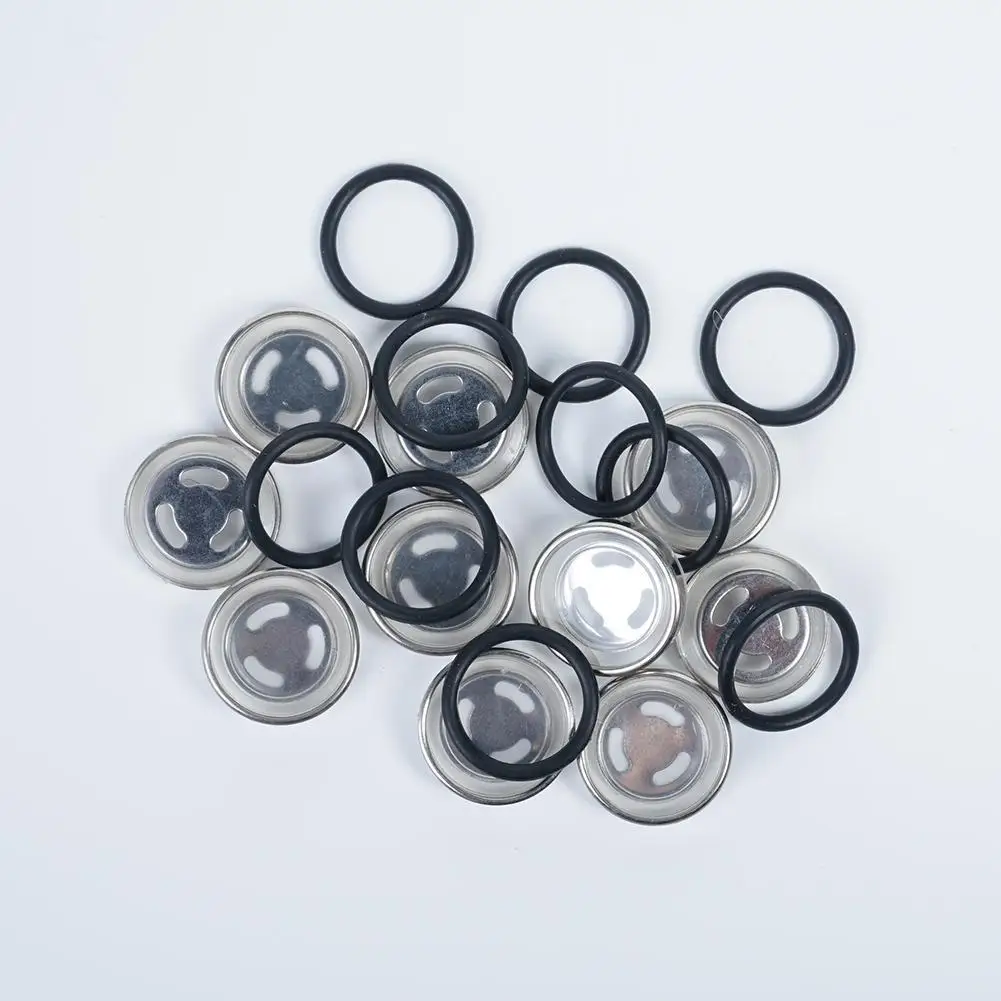 1/4 Set Sight Glass and Gasket 18mm Master Brake Cylinder Reservoir Bike Dirt Scooter Motorcycle Part Motorcycle Modified