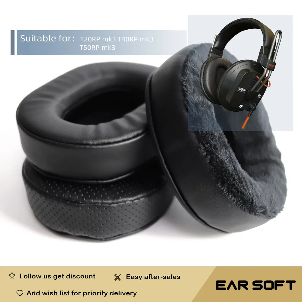 Earsoft Replacement Ear Pads Cushions for T20RP mk3 T40RP mk3 T50RP mk3 Headphones Earphones Earmuff Case Sleeve Accessories