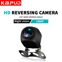 Kapud Car Rear View Camera AHD720 Night Vision Reversing Automatic Monitor Waterproof 170 Universal Wide Angle HD Color Image