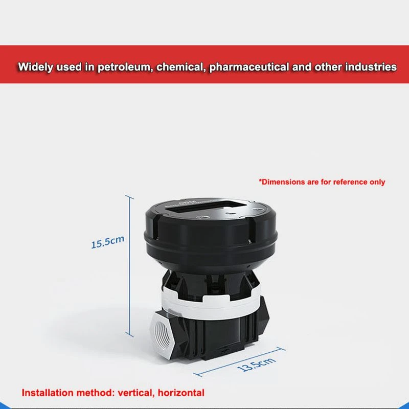 Imagem -03 - High Precision Ogm Flow Meter Eletrônico Gear Flowmeter Metanol Diesel Medidor de Combustível Digital Óleo Turbina 1.5 1