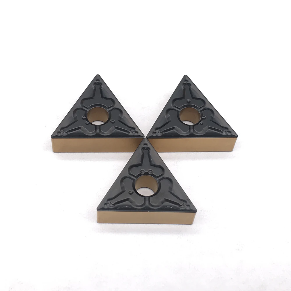 Ferramentas de torneamento cnc, ferramentas de torneamento tnmg160404 tm ft4225 de dois tons, ferramentas de torneamento cnctorneamento, inserções de aço para torno com 10 peças