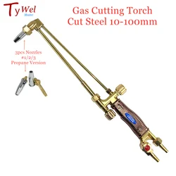 Oxygen Propane Cutting Torch 10-100mm Cutting Thickness G01-30 Oxygen Acetylene Gas Cutting Torch