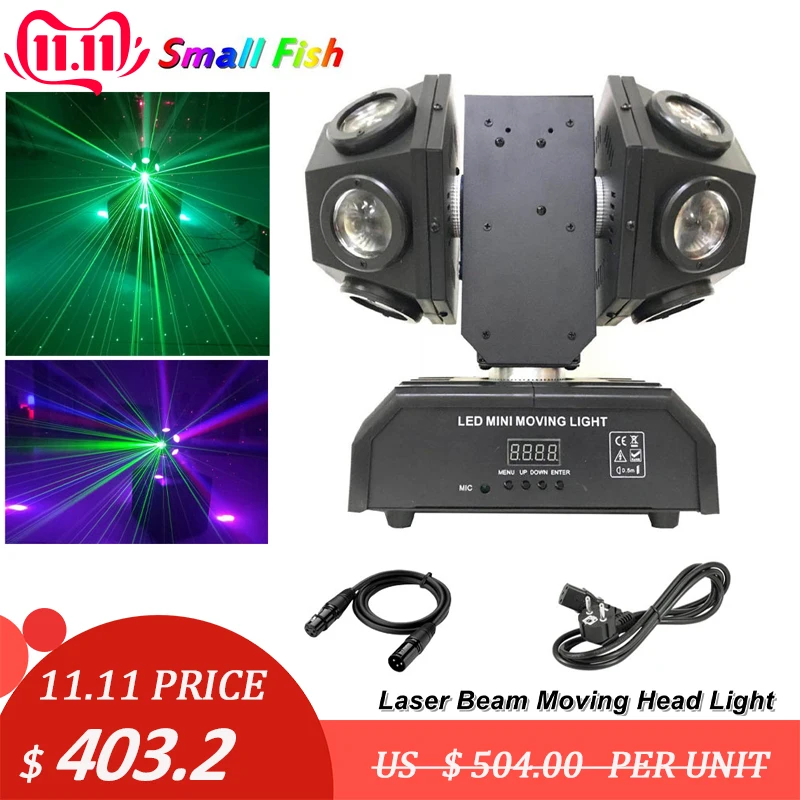 

DJ Decorations 12X10W Moving Head Beam Light DMX 512 Controller Football DMX512 Laser Light Dj Bar Wedding Stage Lighting Effect