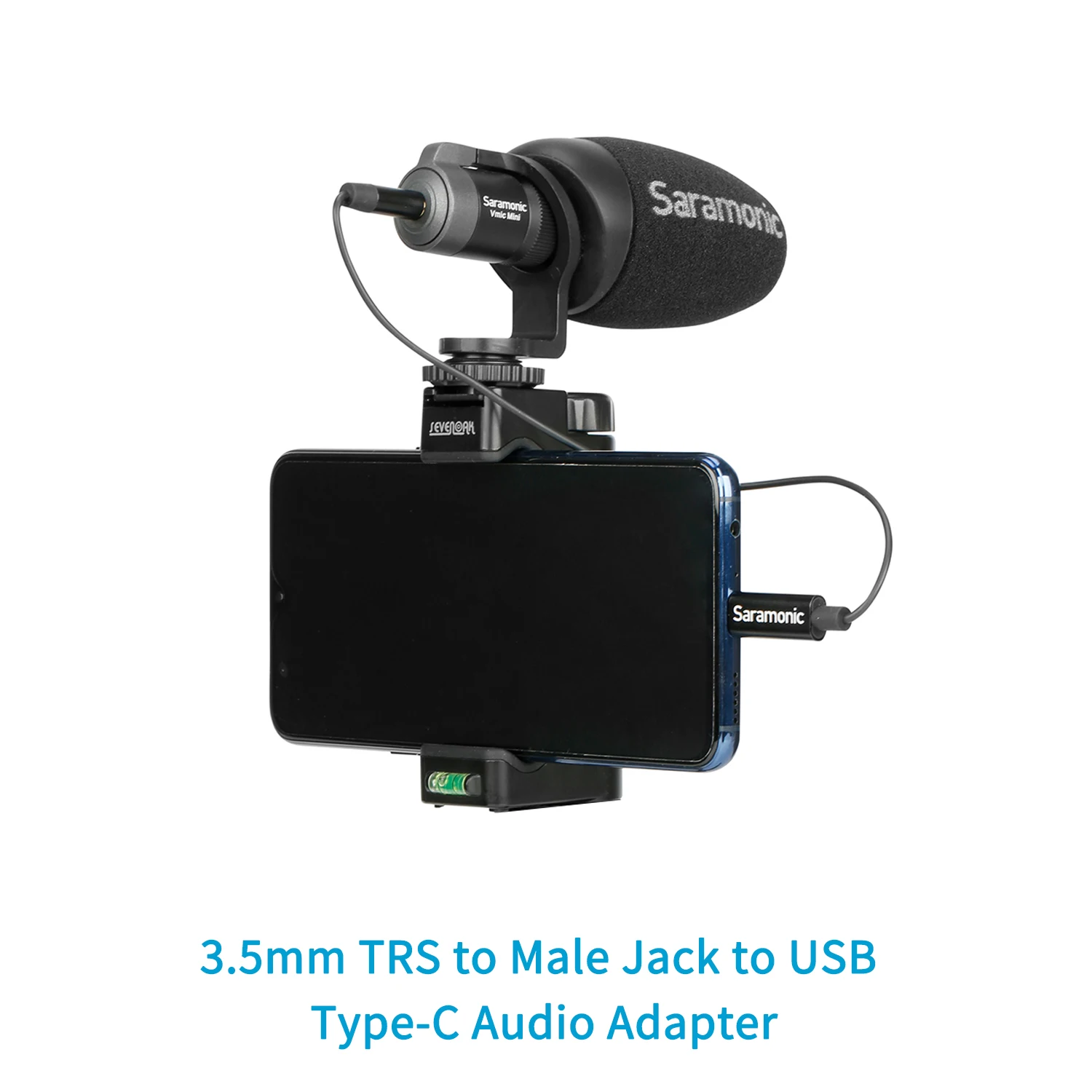 Saramonic SR-C2000 SR-C2001 SR-C2003 Audio Adapter for recording mono and stereo audio