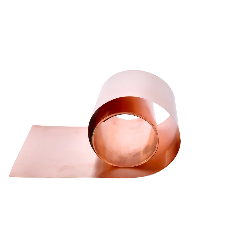 Copper Foil Tape Shielding Sheet 100mm/200mm  *1Meter  Double sided Conductive Roll For avoid voltage and current