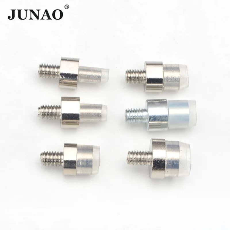 JUNAO 1Pcs Pearl Machine Mold Screws Rivets Moulds Tools for Pearl Setting Machine For DIY Garment Accessories