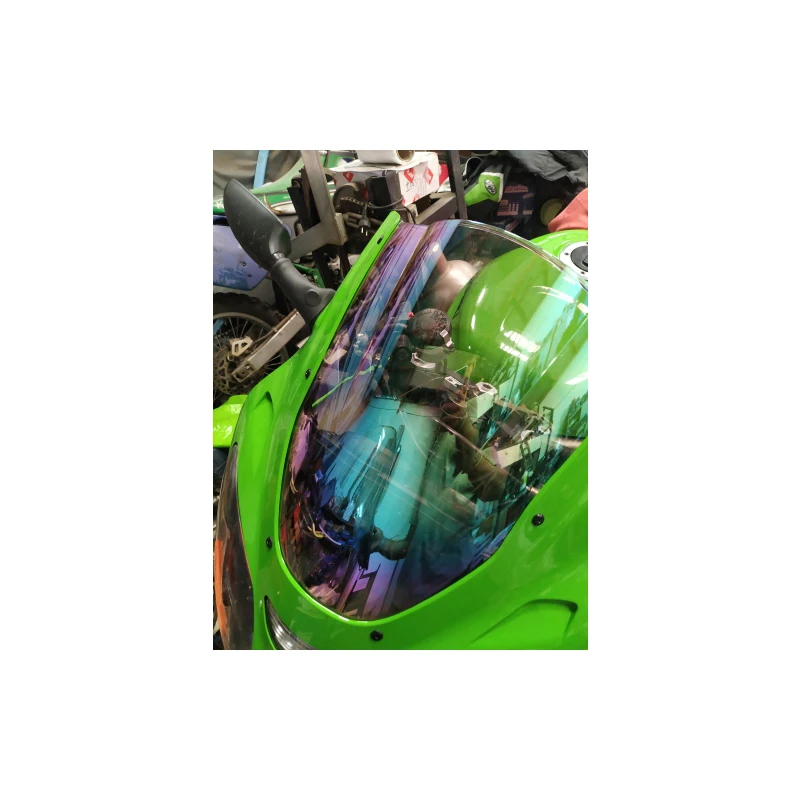 Windscreen For 2000 2001 2002 Kawasaki Ninja 636 ZX6R ZX-6R / 2005 2006 2007 2008 ZZR600 ZRR 600 ZX600 Screen Windshield