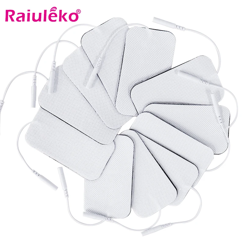 5x9cm Electrode Gel Pads 20pcs/50pcs Electrode Pads for Tens Machine Muscle Stimulator Self Adhesive Reusable Electrode Massage