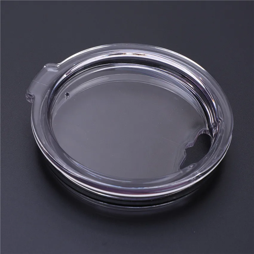 20oz Tumbler Cup Replacement lids Crystal Clear  MagSlider Spillsproof  Water Bottle lid 80-82MM can be used