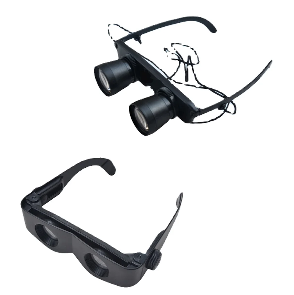 1PCS Fishing Glasses 3x28 Anti-Glare Increase Clarity Magnifier Glasses Style Outdoor Fishing Optics Binoculars Telescope Newest