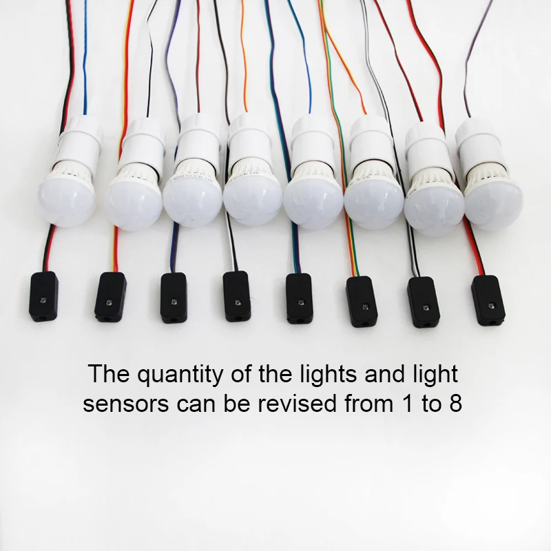 إضاءة دعامة مستشعر ضوء غرفة الهروب في الوقت المناسب تضيء جميع الأضواء قبل أن يكون هناك من أي منهم يفتح دعامة المغامر #5