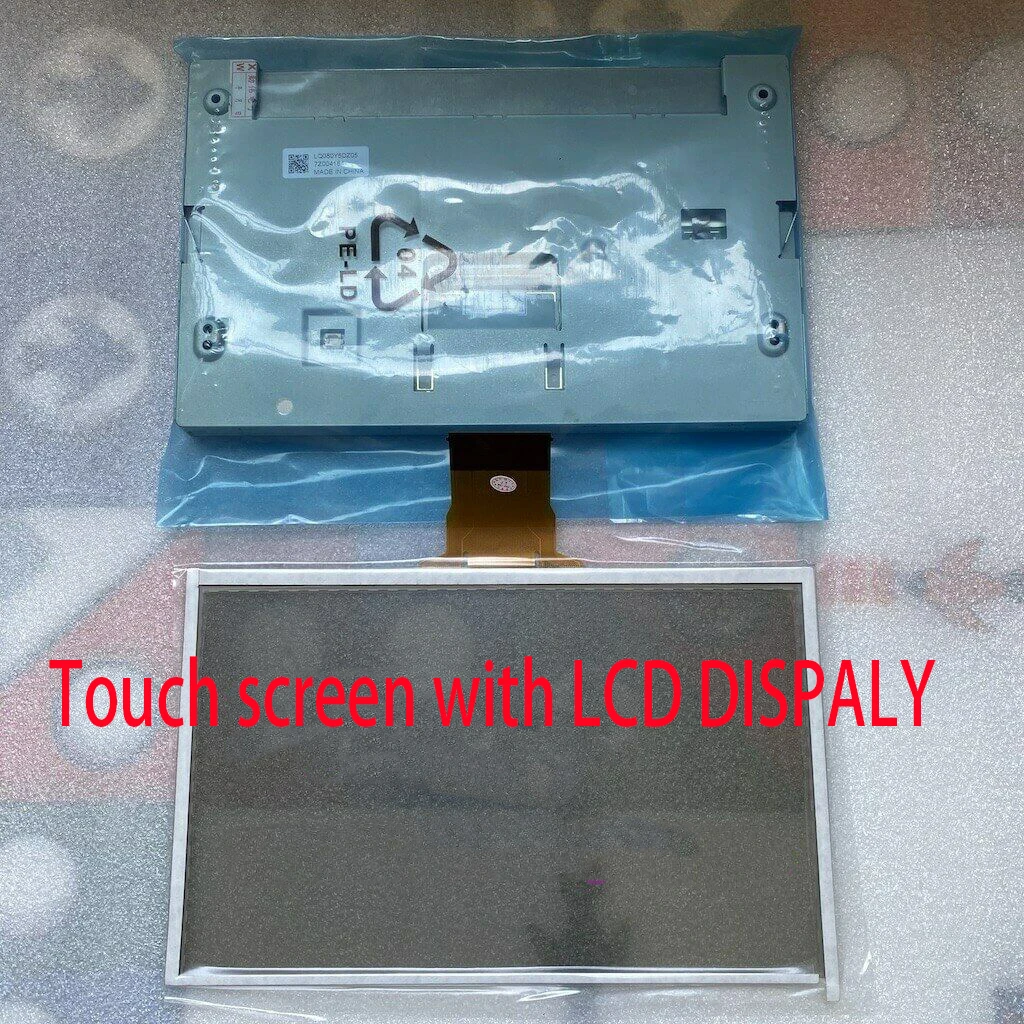 8'' Touch Screen And LCD DisPlay Sync3 Fit 11-18 Ford Edge Focus Lincoln Radio C-Max Escape navigation LQ080Y5DZ05