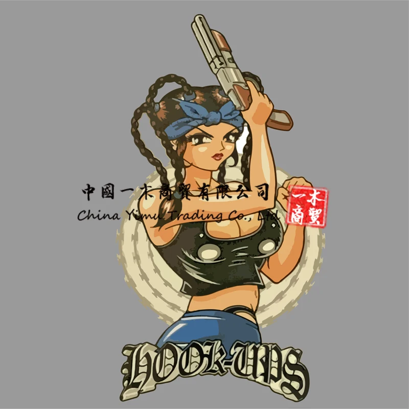 Truck Sign Hook Ups Hook-ups Vintage Skateboard Sticker Original, Genuine Series Custom Body Stickers