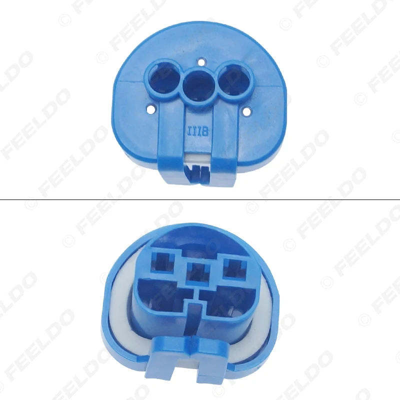 FEELDO 1PC Auto Car Motorcycle 9004-21/HB1/9007/HB5 HID LED Bulb DIY Quick Adapter Connector Terminals Plug #FD6153