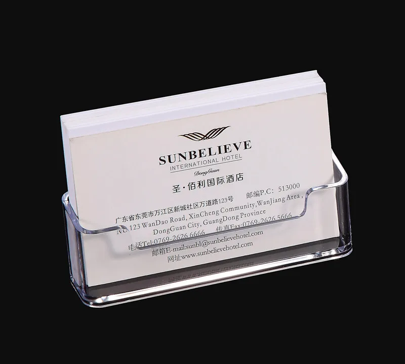 1 Pcs Clear Desk Shelf Box 1