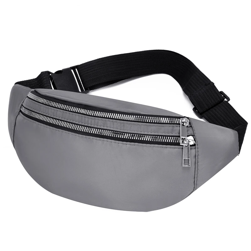 Men Waist Bag Breast Package Waterproof Outdoor Sports Chest Bag Pouch Korean-style Fanny Pouch Crossbody Male Banana Bag