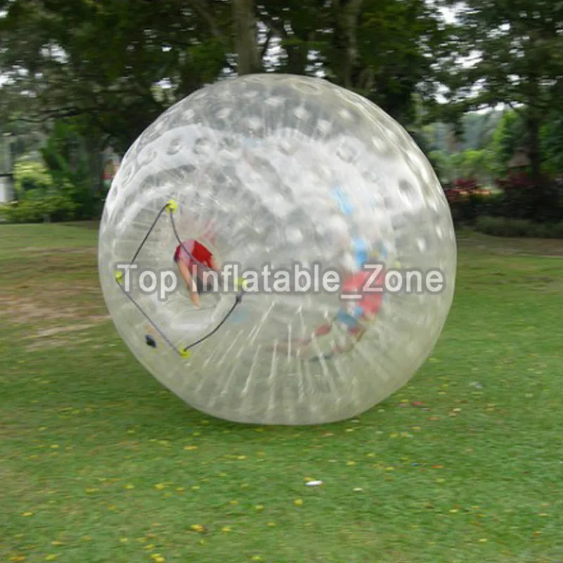 Big Discount Zorb ball  Human Hamster Giant Transparent Adult Inflatable Zorb Ball / Body Zorb Ball For Outdoor Grass Game 2.5m