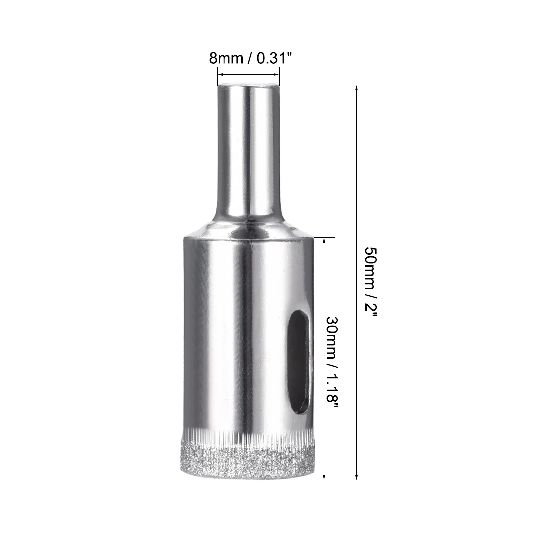 Uxcell 18Mm Kim Cương Khoan Lỗ Cưa Cho Kính Gốm Sứ Ốp 10 Chiếc