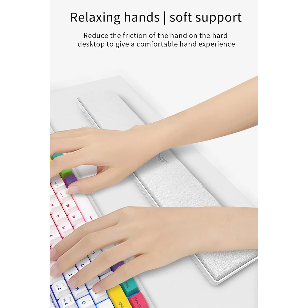 Ergonomic Memory Foam 104/87/61 Keys Gaming Keyboard Wrist Rest Anti-Slip Office Support Mat For Office PC Desktop Gamer