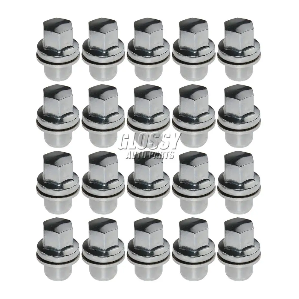 AP03 20pcs M14x1.5 New Alloy Wheel Nut For Land Rover Discovery 3, 4 5,for Range Rover & Sport & L322 & L405 RRD500290 LR068126