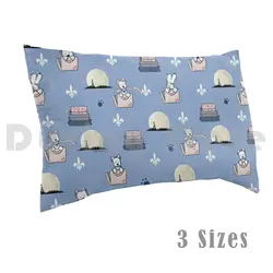 Kiniart Westies In Paris Pillow Case 20*30 Inch Westie Westies Westie Terrier West Highland Terrier West Highland