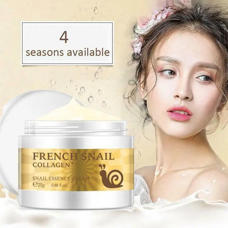 Health Snail Cream Hyaluronic Acid Moisturizing Anti Anti Aging Nourishing Serum Collagen Day Cream Repair Dry Skin