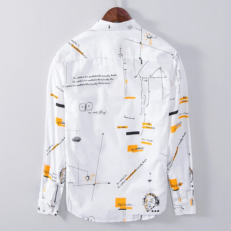Designer new arrival 100% cotton brand shirt men fashion breathable shirts for men trendy casual shirt mens camisa chemise