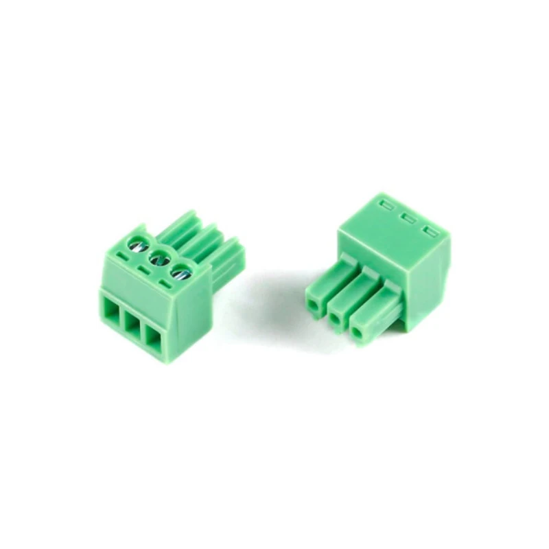 (10 Pieces) KF2EDGK - 3.5mm - 2P 3P 4P ~ 24P Pluggable Connector Terminal Block (Plug) 3.5 Pitch 2EDGK 15EDGK