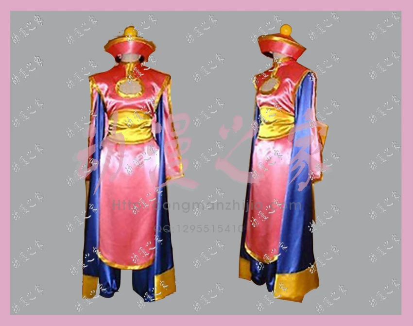 Vampire Hunter Hsien-ko Adult Suit Halloween Party Christmas Men Women Outfit Carnival Clothings Set Cosplay Costume