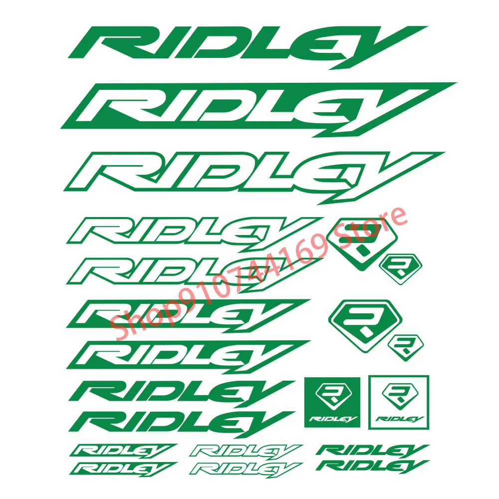 لمجموعة ملصقات شارات الدراجة Ridley MTB DH Bike Freeride Racing Road