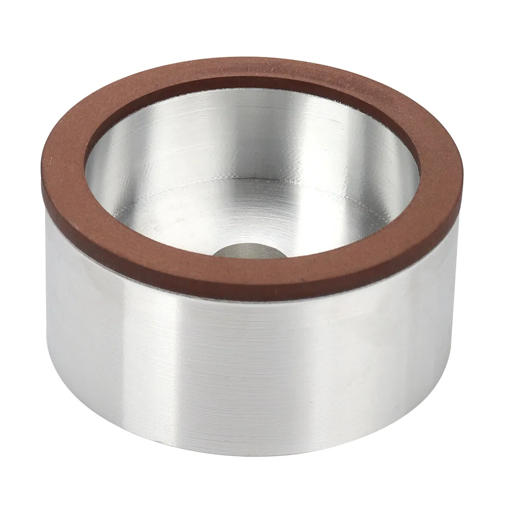 125Mm 5Inch Kim Cương Đá Mài Hình Chén Đánh Bóng Đĩa Mài Cho Thép Vonfram Hợp Kim Dao Gốm Thủy Tinh mài Mòn Dụng Cụ