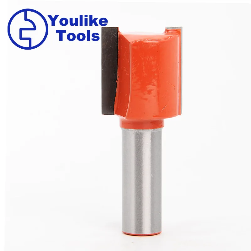 1 PC Straight/Dado Router Bits 12mm Shank Cutter for Wood Tungsten Double Flute Plunge Milling Cutter Carbide Woodworking Tools