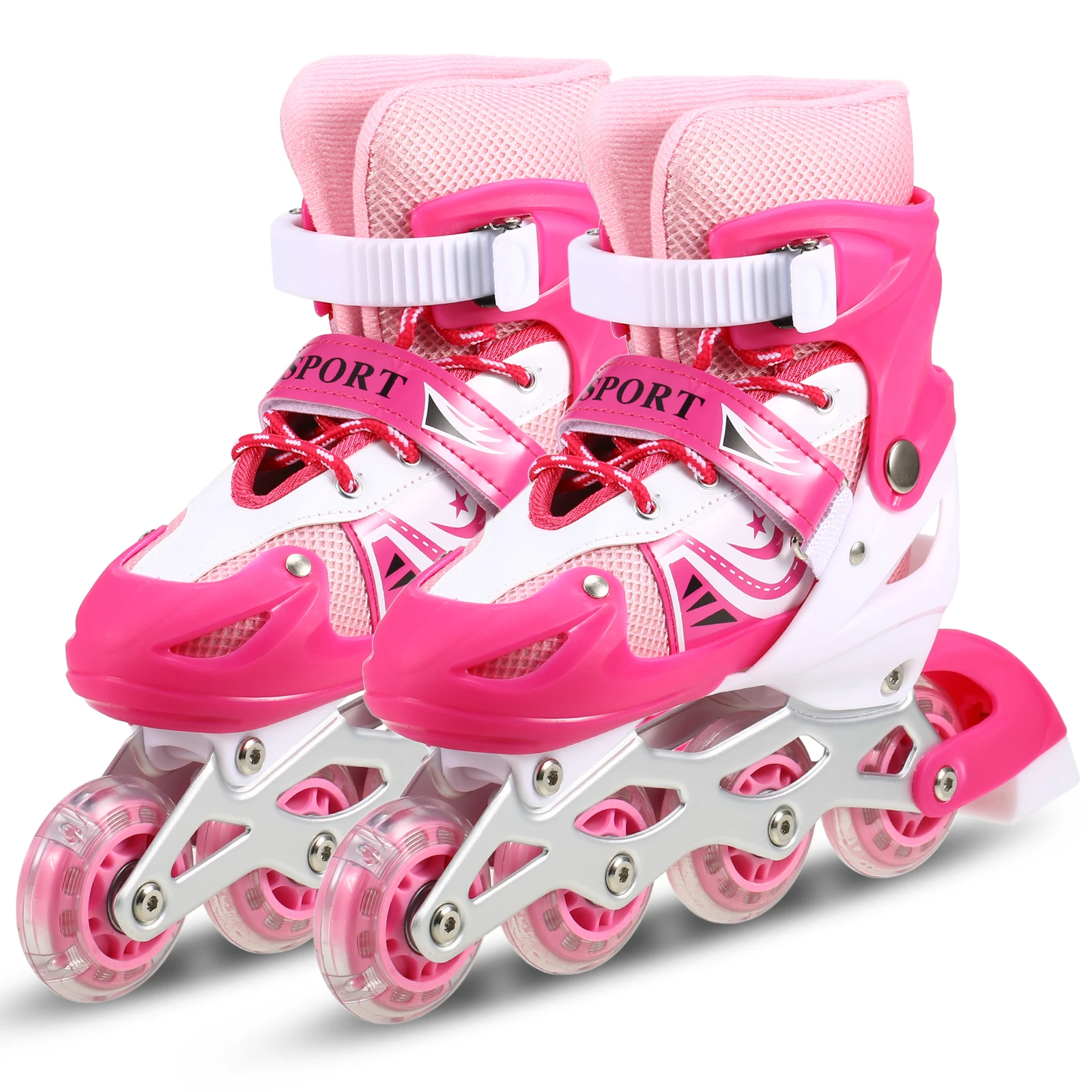 Children Roller Skates Adjustable Inline Skating shoes Outdoor Roller Skates for Boys Girls inline skates Skates child