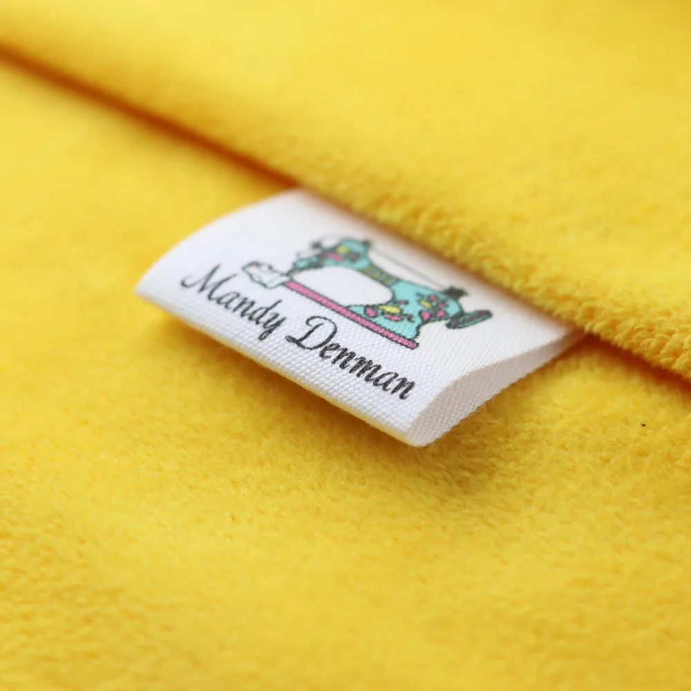 Custom Sewing label, Handmade Tags, Custom kids Name Labels,Cotton Ribbon labels, Logo Labels(MD0015)