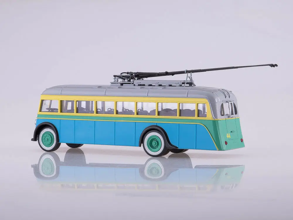 Nieuwe Eac 1:43 Schaal YATB-1 Ussr Bus Trolleybus Per Edities Collecties Diecast Model Voor Collectie