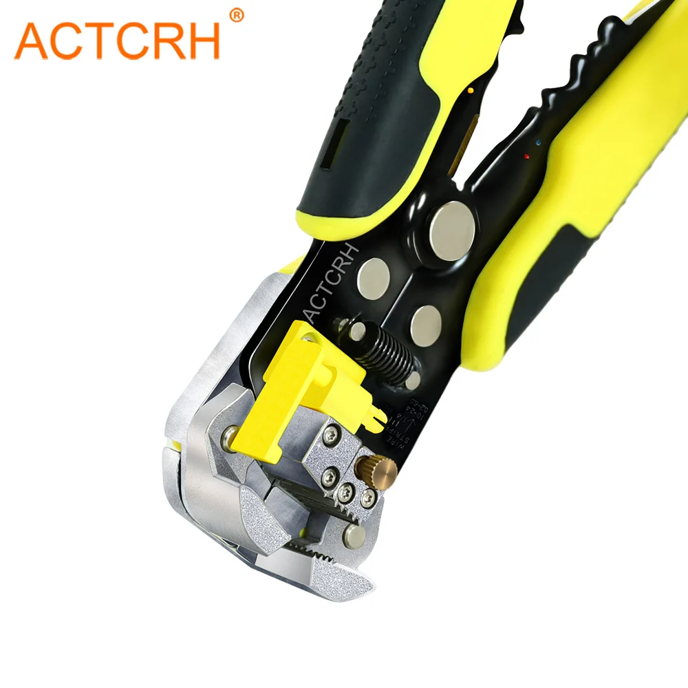 

ACTCRH ACT-WS20 Multifunctional Wire Stripper 24-10AWG(0.2-6.0mm²) For Stripping Cutting Wire Crimping Plier Cable Cutter