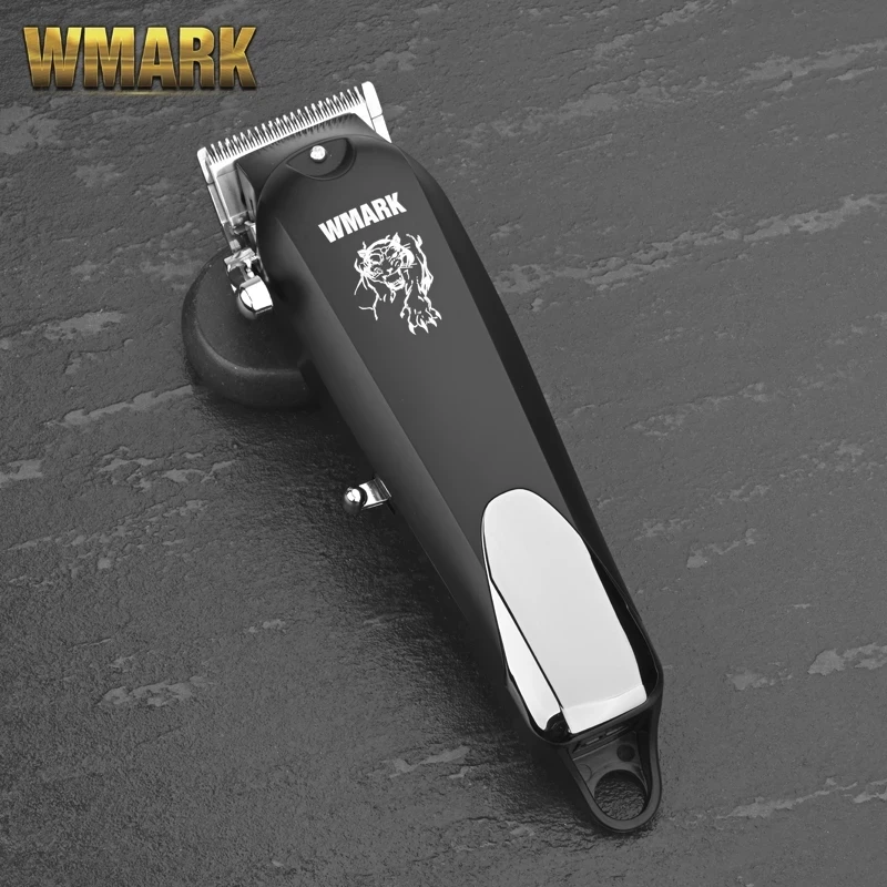 

WMARK NG-103B Professional Cordless Hair Clipper With LED Battery Capacity Display Hair Trimmer Adjustable Cutting Lever