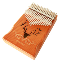 NEW Kalimba 17 Keys Thumb Piano High Quality Wood Kalimba Children Gift Musical Instruments With Learning Book